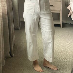 LC Lauren Conrad Cream sailor Pants